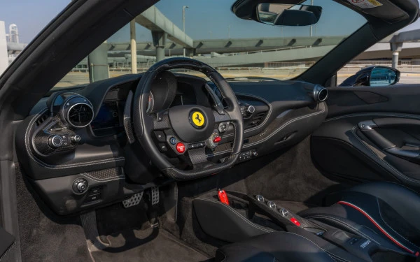  Black Ferrari F8 Tributo Spider Photo 